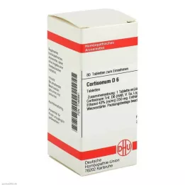 CORTISONUM D 6 tabletten, 80 stuks