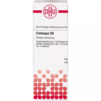 CRATAEGUS Verdunning D 8, 20 ml