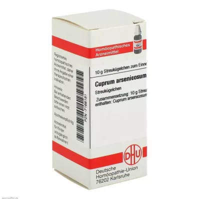 DHU Cuprum arsenicosum C 200 bolletjes, 10 g DHU Cuprum arsenicosum C 200 bolletjes, 10 g