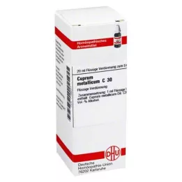 CUPRUM METALLICUM C 30 verdunning, 20 ml