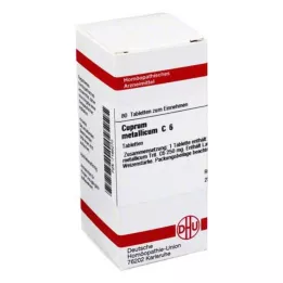 CUPRUM METALLICUM C 6 tabletten, 80 st