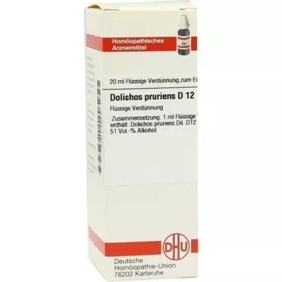 DOLICHOS PRURIENS D 12 Verdunning, 20 ml