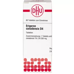 ERIGERON CANADENSIS D 4 tabletten, 80 st