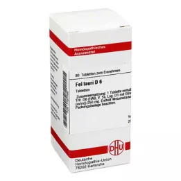 FEL TAURI D 6 tabletten, 80 stuks