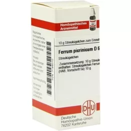 FERRUM PICRINICUM D 6 bolletjes, 10 g