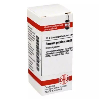 FERRUM PICRINICUM D 6 bolletjes, 10 g FERRUM PICRINICUM D 6 bolletjes, 10 g