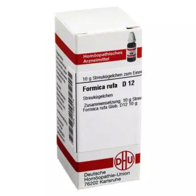 DHU Formica rufa D 12 bolletjes, 10 g DHU Formica rufa D 12 bolletjes, 10 g