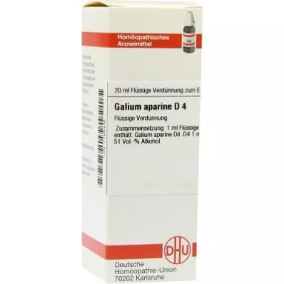 GALIUM APARINE Verdunning D 4, 20 ml GALIUM APARINE Verdunning D 4, 20 ml