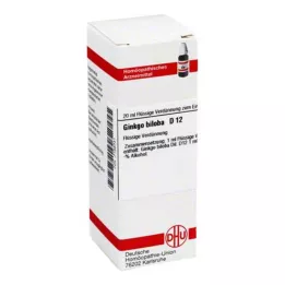GINKGO BILOBA D 12 Verdunning, 20 ml