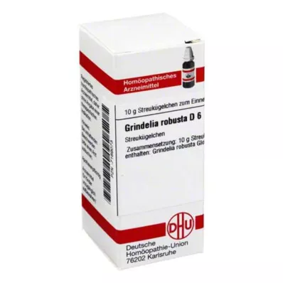 GRINDELIA ROBUSTA D 6 bolletjes, 10 g GRINDELIA ROBUSTA D 6 bolletjes, 10 g