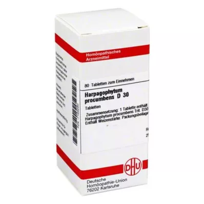 HARPAGOPHYTUM PROCUMBENS D 30 tabletten, 80 st HARPAGOPHYTUM PROCUMBENS D 30 tabletten, 80 st