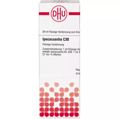 IPECACUANHA C 30 verdunning, 20 ml