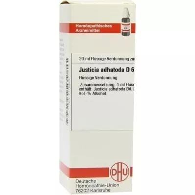 JUSTICIA adhatoda D 6 Verdunning, 20 ml