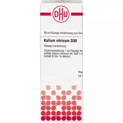 KALIUM NITRICUM D 30 Verdunning, 20 ml