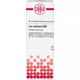 LAC CANINUM D 30 Verdunning, 20 ml