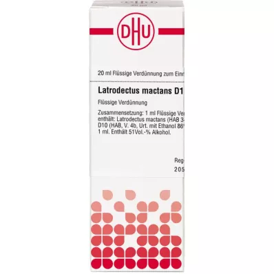 LATRODECTUS mactans D 10 Verdunning, 20 ml