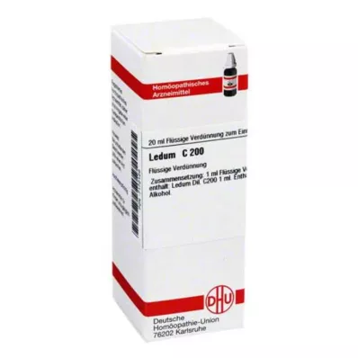 LEDUM C 200 Verdunning, 20 ml
