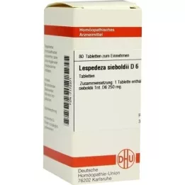 LESPEDEZA SIEBOLDII D 6 tabletten, 80 stuks