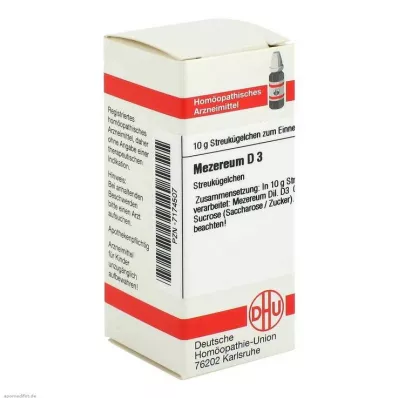 MEZEREUM D 3 bolletjes, 10 g