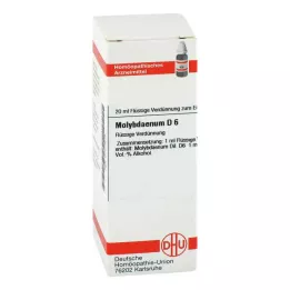 MOLYBDAENUM D 6 Verdunning, 20 ml