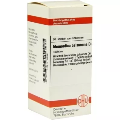 MOMORDICA BALSAMINA D 6 tabletten, 80 stuks