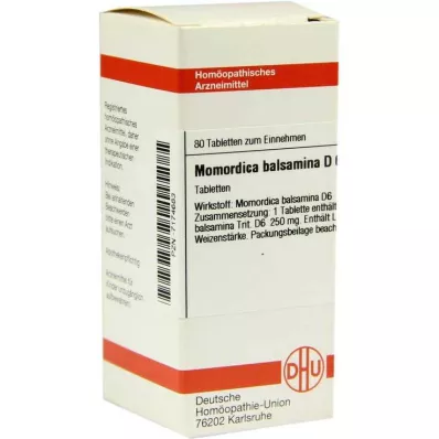 DHU Momordica Balsamina D 6 tabletten, 80 st DHU Momordica Balsamina D 6 tabletten, 80 st