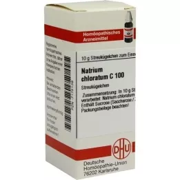 NATRIUM CHLORATUM C 100 bolletjes, 10 g