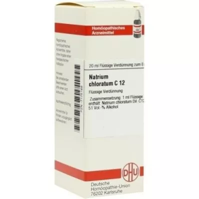 Natriumchloratum C12-verdunning (20 ml)