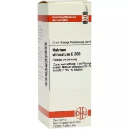 NATRIUM CHLORATUM C 200 Verdunning, 20 ml