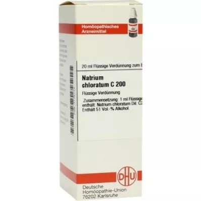 Natriumchloratum C200 verdunning (20 ml)
