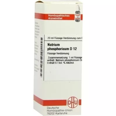 NATRIUM PHOSPHORICUM D 12 Verdunning, 20 ml