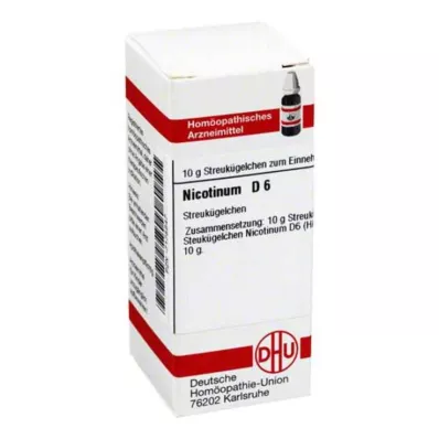 DHU Nicotinum D 6 bolletjes, 10 g DHU Nicotinum D 6 bolletjes, 10 g