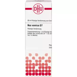 NUX VOMICA Verdunning D 7, 20 ml