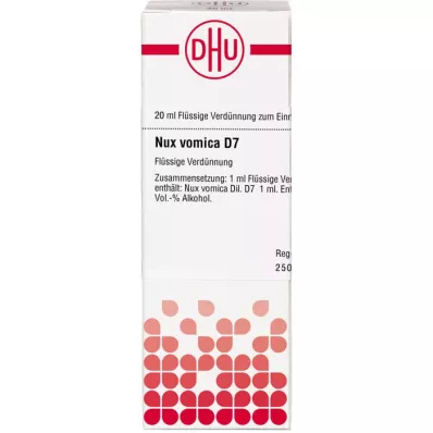 NUX VOMICA Verdunning D 7, 20 ml