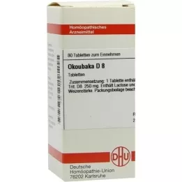 OKOUBAKA D 8 tabletten, 80 stuks