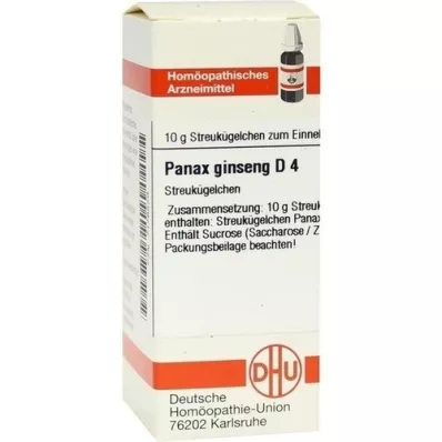 PANAX GINSENG D 4 bolletjes, 10 g