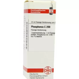 PHOSPHORUS C 200 Verdunning, 20 ml
