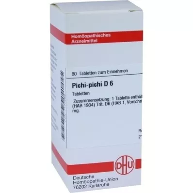 PICHI-pichi D 6 tabletten, 80 st