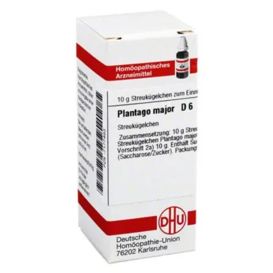 PLANTAGO MAJOR D 6 bolletjes, 10 g