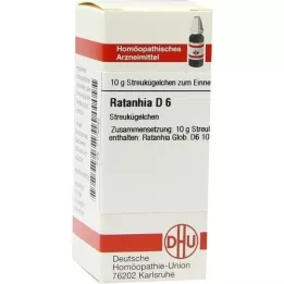 RATANHIA D 6 bolletjes, 10 g