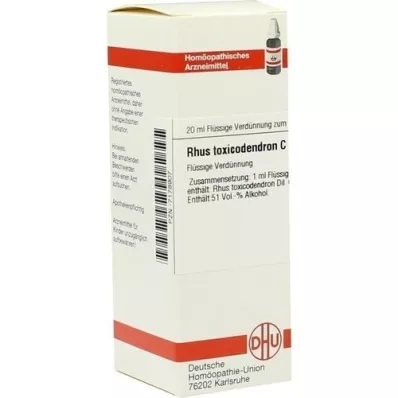 RHUS TOXICODENDRON C 200 Verdunning, 20 ml