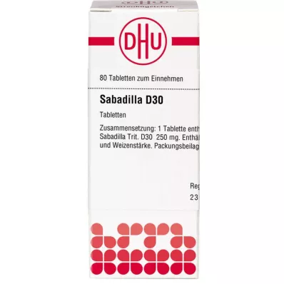 SABADILLA D 30 tabletten, 80 st