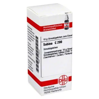 DHU Sabina C 200 bolletjes, 10 g DHU Sabina C 200 bolletjes, 10 g