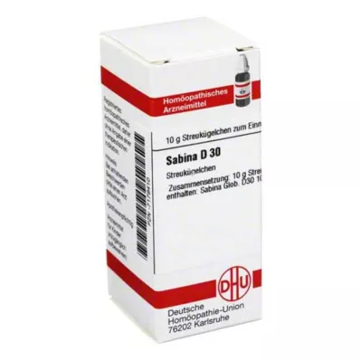DHU Sabina D 30 bolletjes, 10 g DHU Sabina D 30 bolletjes, 10 g