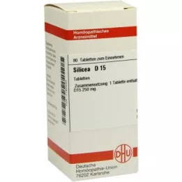 SILICEA D 15 tabletten, 80 stuks