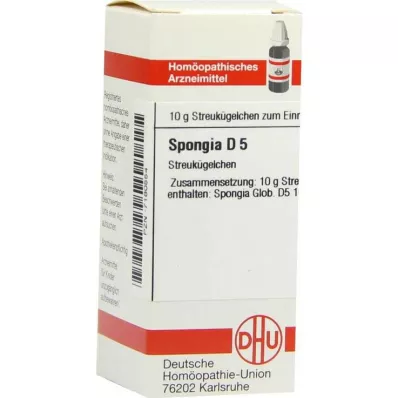SPONGIA D 5 bolletjes, 10 g SPONGIA D 5 bolletjes, 10 g