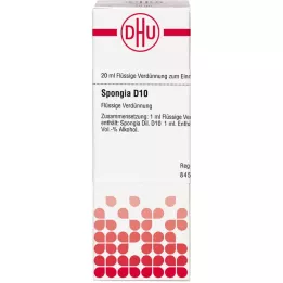 SPONGIA D 10 Verdunning, 20 ml