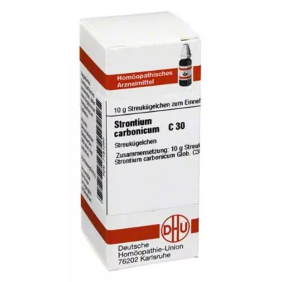 STRONTIUM CARBONICUM C 30 bolletjes, 10 g