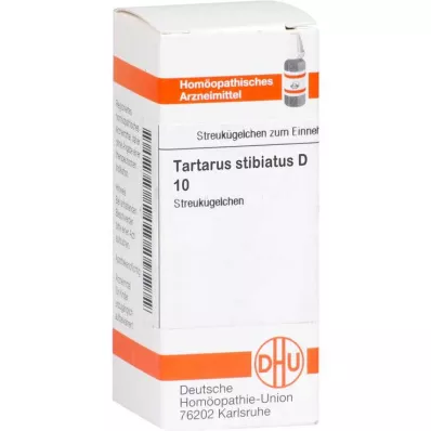 TARTARUS STIBIATUS D 10 bolletjes, 10 g TARTARUS STIBIATUS D 10 bolletjes, 10 g
