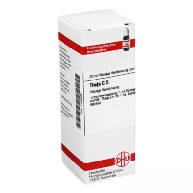 THUJA C 5 Verdunning, 20 ml